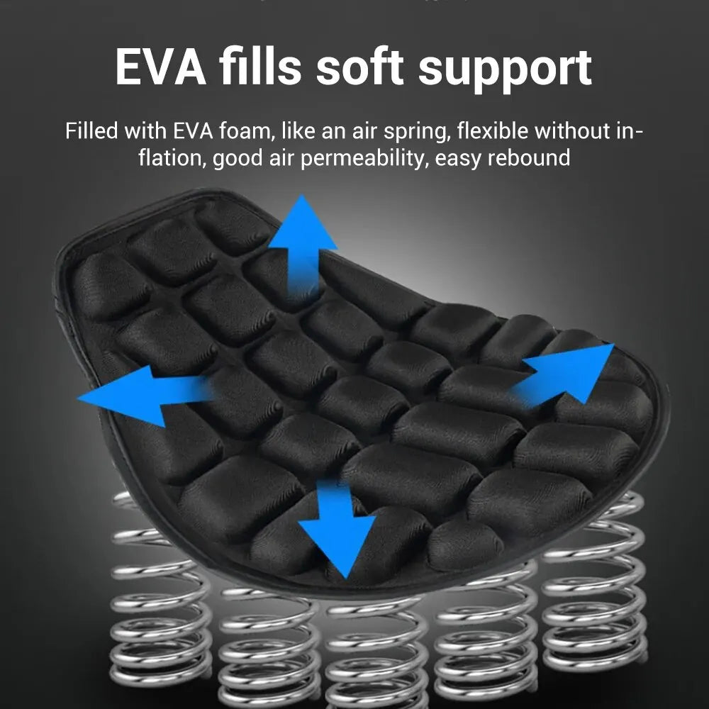 Motorcycles Seat Cover Cushion EVA Foam Soft Comfortable Relief Seat Cushion Universal for Motorbike Electric Bike Air Seat