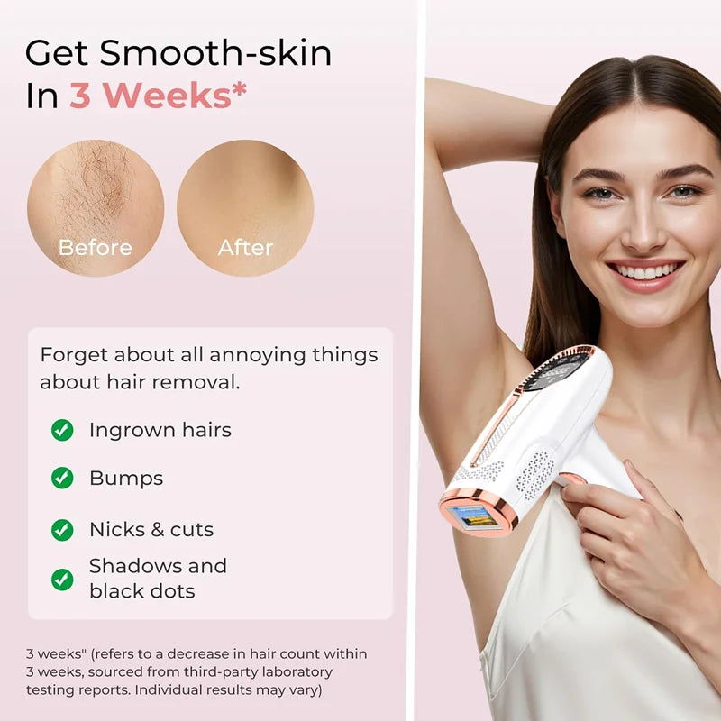 Épilateur laser IPL permanent Dépilatrices pour femmes Machine de rasage et de coupe de cheveux Rasoir et tondeuse pour hommes Épilation laser