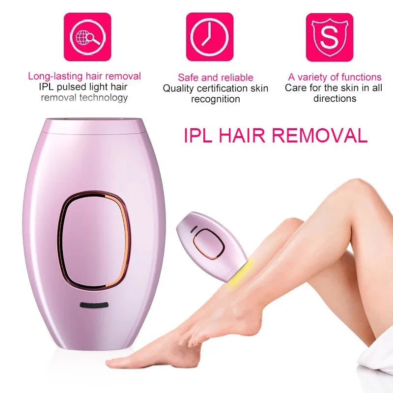 Appareil de beauté pour le rajeunissement de la peau et l'élimination des marques par photons, pour l'épilation à domicile, rasoir pour l'épilation des poils du maillot.