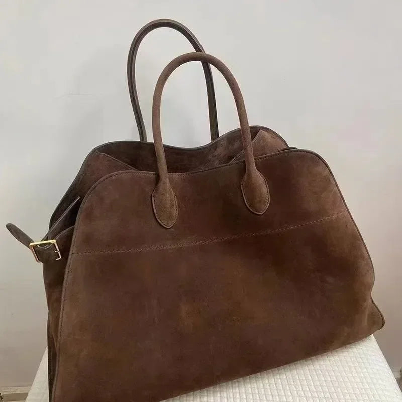 Ladies Large Capacity Commuter Tote Bag Trendy Design Vintage Handbag Fashionable Shoulder Bag for Women Practical Accessory