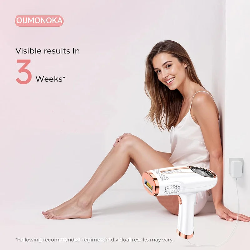 Épilateur laser IPL permanent Dépilatrices pour femmes Machine de rasage et de coupe de cheveux Rasoir et tondeuse pour hommes Épilation laser