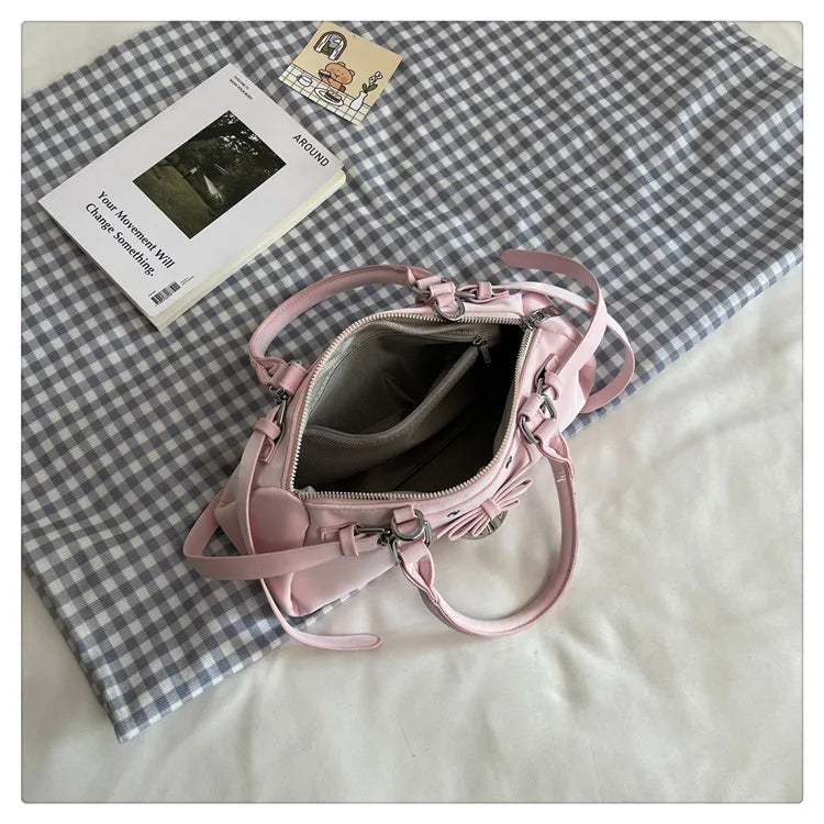 Nouveau en 2025 sacs à main de créateur Style français mode femme sacs mignon sac à main en cuir PU coeur rouge sacs fourre-tout décontractés paquets de dame