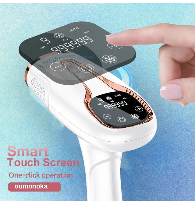 Épilateur laser IPL permanent Dépilatrices pour femmes Machine de rasage et de coupe de cheveux Rasoir et tondeuse pour hommes Épilation laser