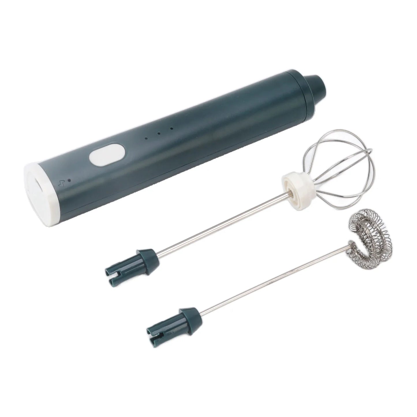 Mini mousseur à lait électrique, chargeur USB, léger, en acier inoxydable, 3 agitateurs électriques, multifonction pour magasin de boissons