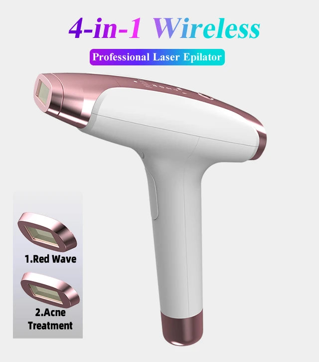Épilateur laser IPL permanent Dépilatrices pour femmes Machine de rasage et de coupe de cheveux Rasoir et tondeuse pour hommes Épilation laser