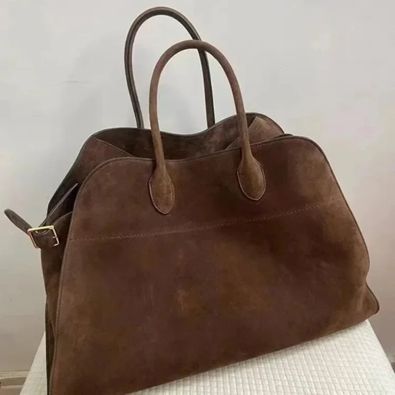Ladies Large Capacity Commuter Tote Bag Trendy Design Vintage Handbag Fashionable Shoulder Bag for Women Practical Accessory