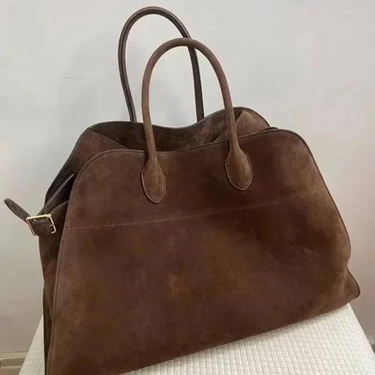 Ladies Large Capacity Commuter Tote Bag Trendy Design Vintage Handbag Fashionable Shoulder Bag for Women Practical Accessory