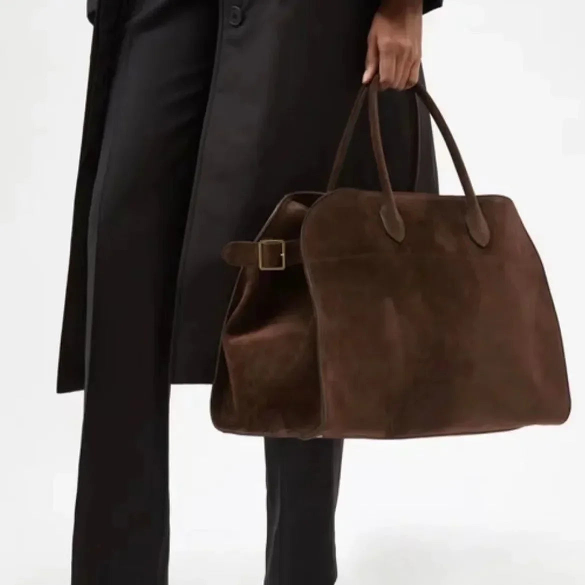 Ladies Large Capacity Commuter Tote Bag Trendy Design Vintage Handbag Fashionable Shoulder Bag for Women Practical Accessory