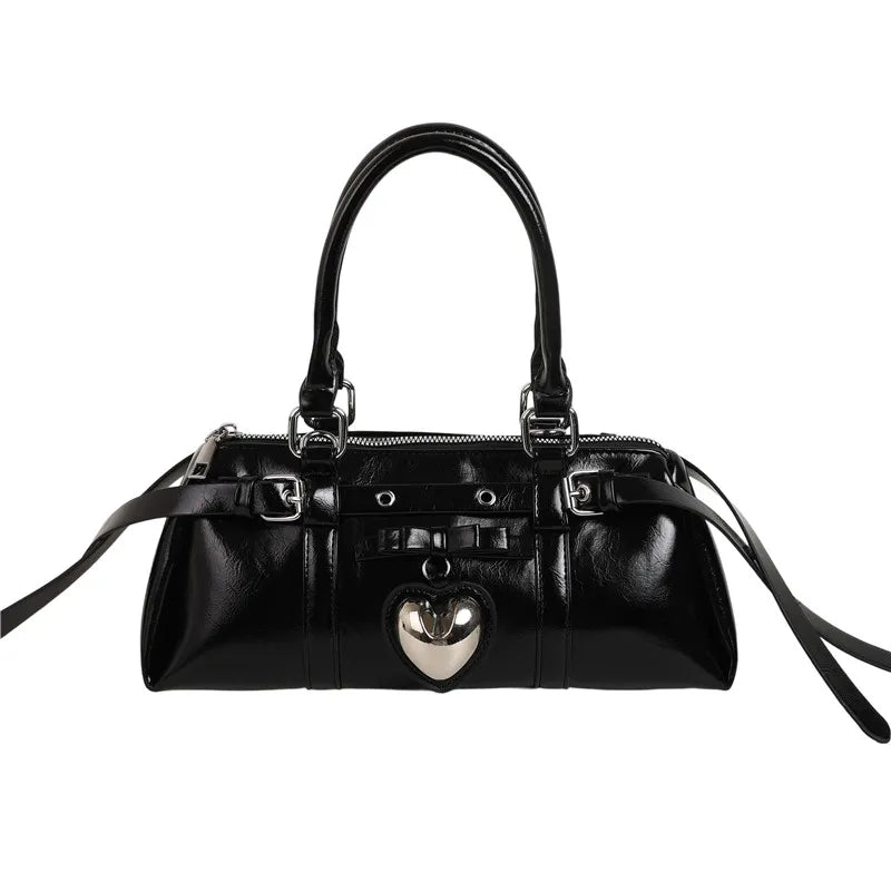 Nouveau en 2025 sacs à main de créateur Style français mode femme sacs mignon sac à main en cuir PU coeur rouge sacs fourre-tout décontractés paquets de dame