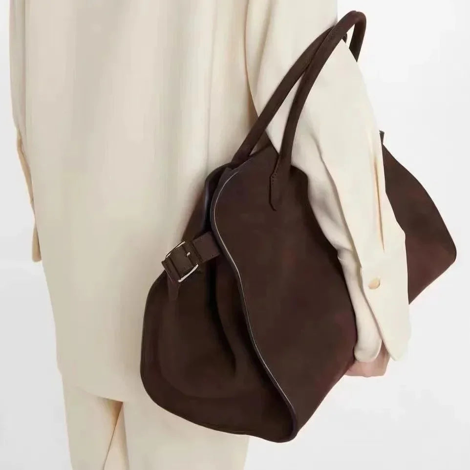 Ladies Large Capacity Commuter Tote Bag Trendy Design Vintage Handbag Fashionable Shoulder Bag for Women Practical Accessory