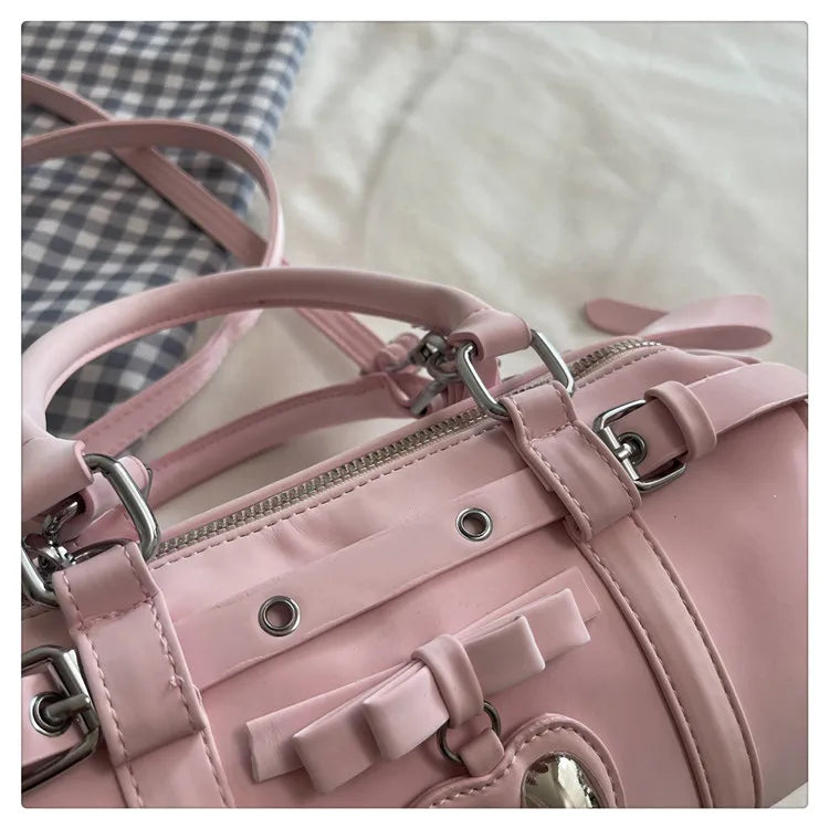 Nouveau en 2025 sacs à main de créateur Style français mode femme sacs mignon sac à main en cuir PU coeur rouge sacs fourre-tout décontractés paquets de dame