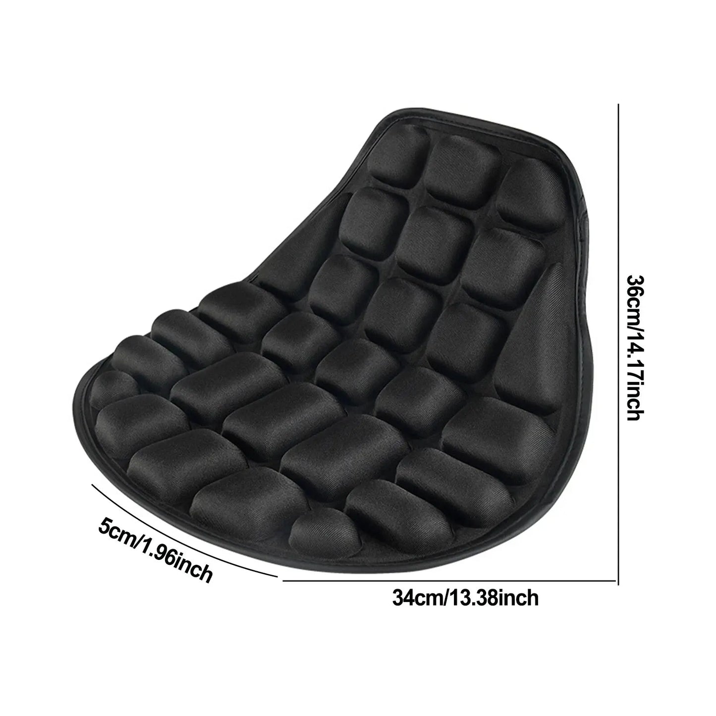 Motorcycles Seat Cover Cushion EVA Foam Soft Comfortable Relief Seat Cushion Universal for Motorbike Electric Bike Air Seat