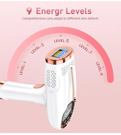 Épilateur laser IPL permanent Dépilatrices pour femmes Machine de rasage et de coupe de cheveux Rasoir et tondeuse pour hommes Épilation laser