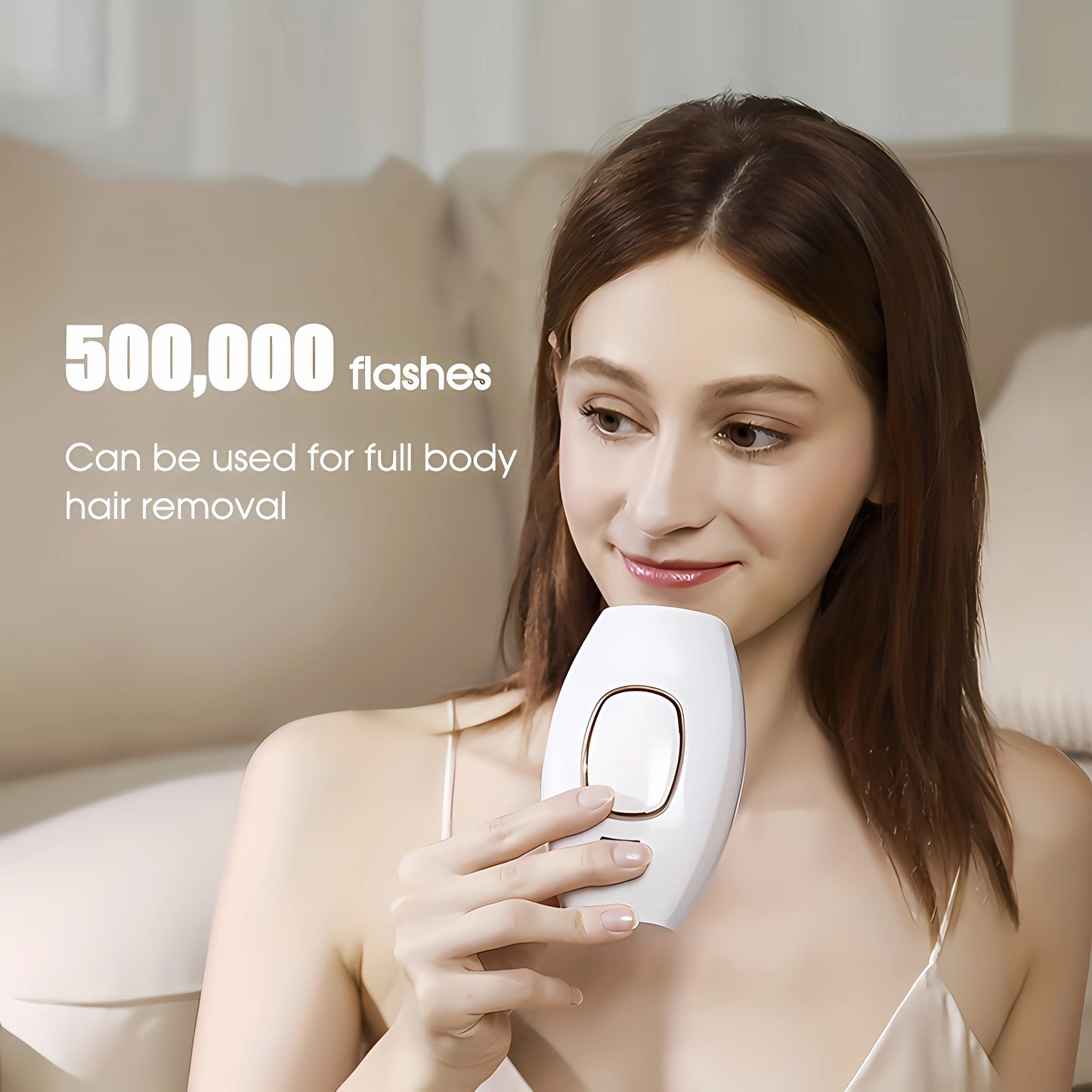 Appareil de beauté pour le rajeunissement de la peau aux photons et l'élimination des marques pour l'utilisation à domicile, rasoir pour l'épilation des poils de bikini