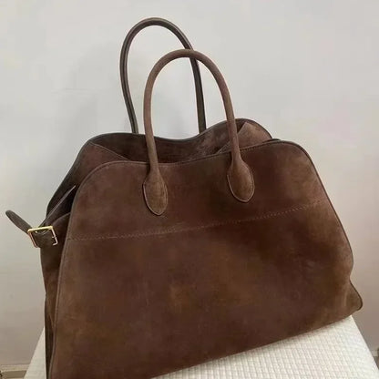 Ladies Large Capacity Commuter Tote Bag Trendy Design Vintage Handbag Fashionable Shoulder Bag for Women Practical Accessory