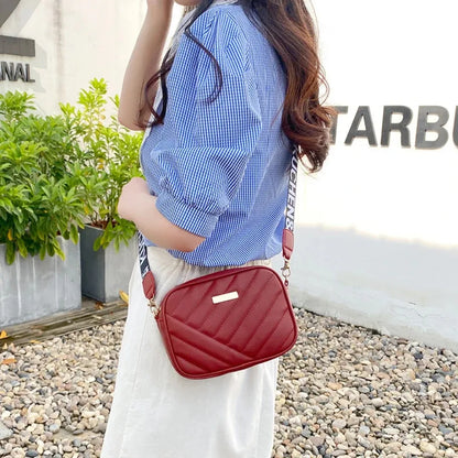 Sac à bandoulière en PU pour femmes, sac à bandoulière pour appareil photo, sac pour téléphone portable, sac à bandoulière décontracté de bonne qualité