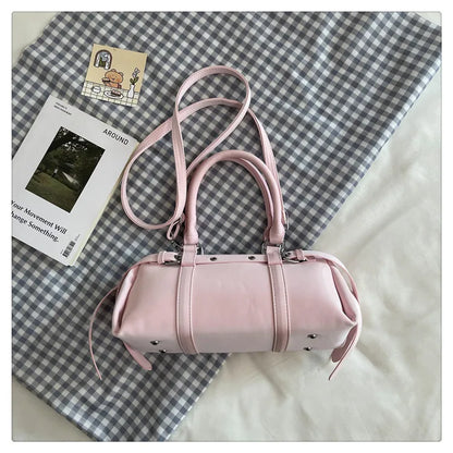 Nouveau en 2025 sacs à main de créateur Style français mode femme sacs mignon sac à main en cuir PU coeur rouge sacs fourre-tout décontractés paquets de dame