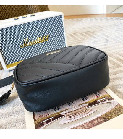 Sac à bandoulière en PU pour femmes, sac à bandoulière pour appareil photo, sac pour téléphone portable, sac à bandoulière décontracté de bonne qualité