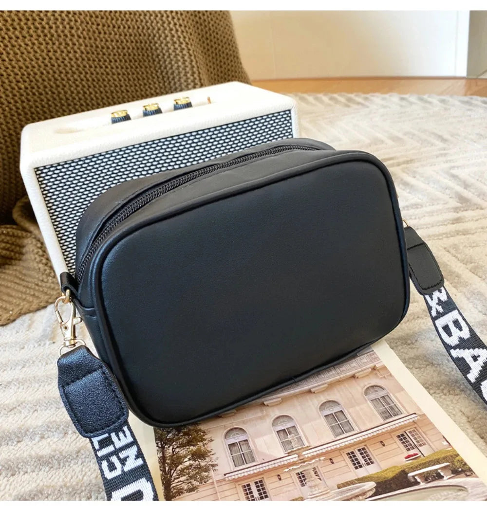 Sac à bandoulière en PU pour femmes, sac à bandoulière pour appareil photo, sac pour téléphone portable, sac à bandoulière décontracté de bonne qualité