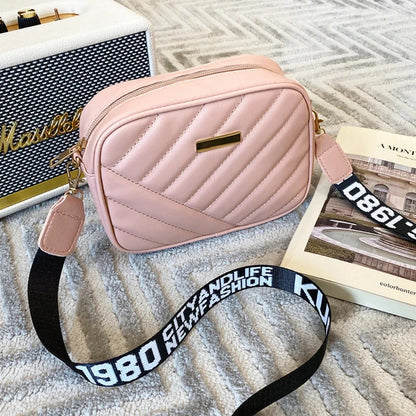 Sac à bandoulière en PU pour femmes, sac à bandoulière pour appareil photo, sac pour téléphone portable, sac à bandoulière décontracté de bonne qualité