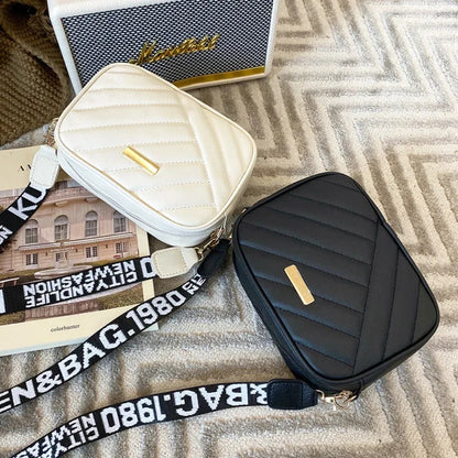 Sac à bandoulière en PU pour femmes, sac à bandoulière pour appareil photo, sac pour téléphone portable, sac à bandoulière décontracté de bonne qualité
