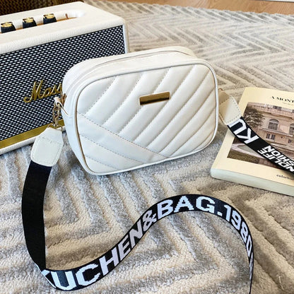 Sac à bandoulière en PU pour femmes, sac à bandoulière pour appareil photo, sac pour téléphone portable, sac à bandoulière décontracté de bonne qualité