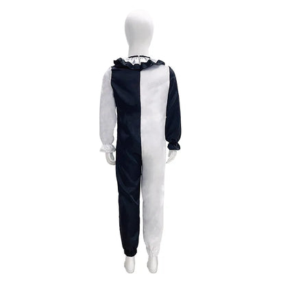 Terrifier fille Costume robe squelette enfant Cosplay effrayant horreur body combinaison Art le Clown Joker Halloween Costume masque Costume