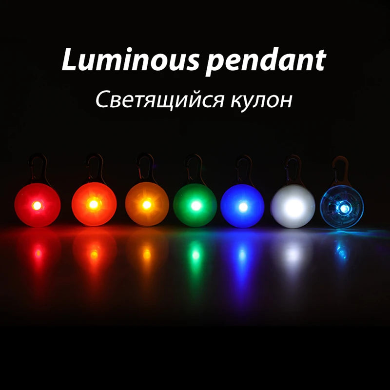 Collier de chien lumineux avec chargeur Usb, avec pendentif, lumière Led de luxe détachable, lumineux pour petits chiens et chats, collier de sécurité de nuit, vente en gros