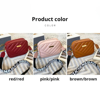 Sac à bandoulière en PU pour femmes, sac à bandoulière pour appareil photo, sac pour téléphone portable, sac à bandoulière décontracté de bonne qualité