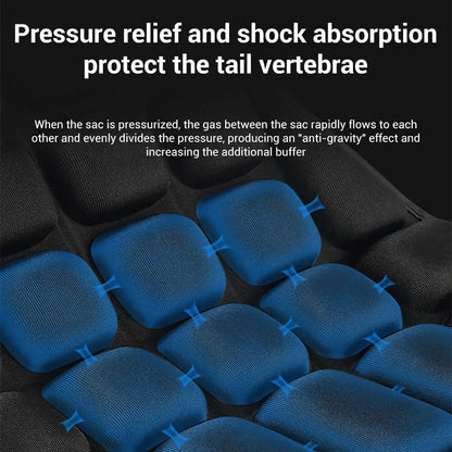 Motorcycle Seat Universal Motorbike Air Pad Cover Foam Soft Comfortable Breathable Seat Covers Mats Motorcycles Electric Bike